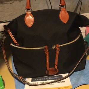 Dooney and bourke large pocket satchel
